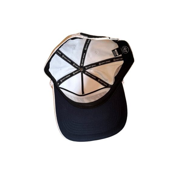 Happy Valley Penn State 47 Brand Adjustable White Baseball Cap OSFA - Picture 5 of 6